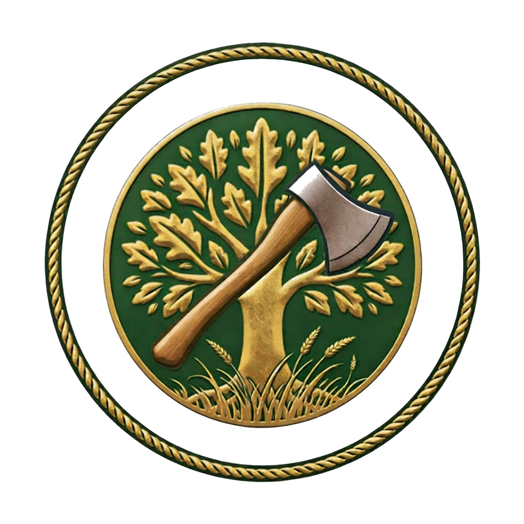 Wokingham Uncensored oak-and-axe emblem